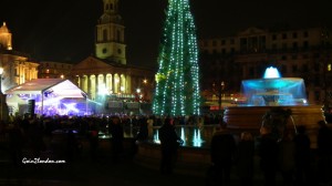 Christmas, Trafalgar Square          